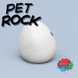 Pet Rock 3d model