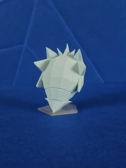 Pupitar Low Poly Pokemon 3d model