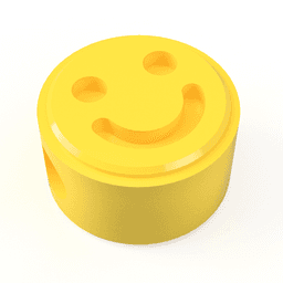 6 3D Printable STL Retro Rave Beads | DIY Candy Jewelry Making | Royalty-Free | Dov 3d model