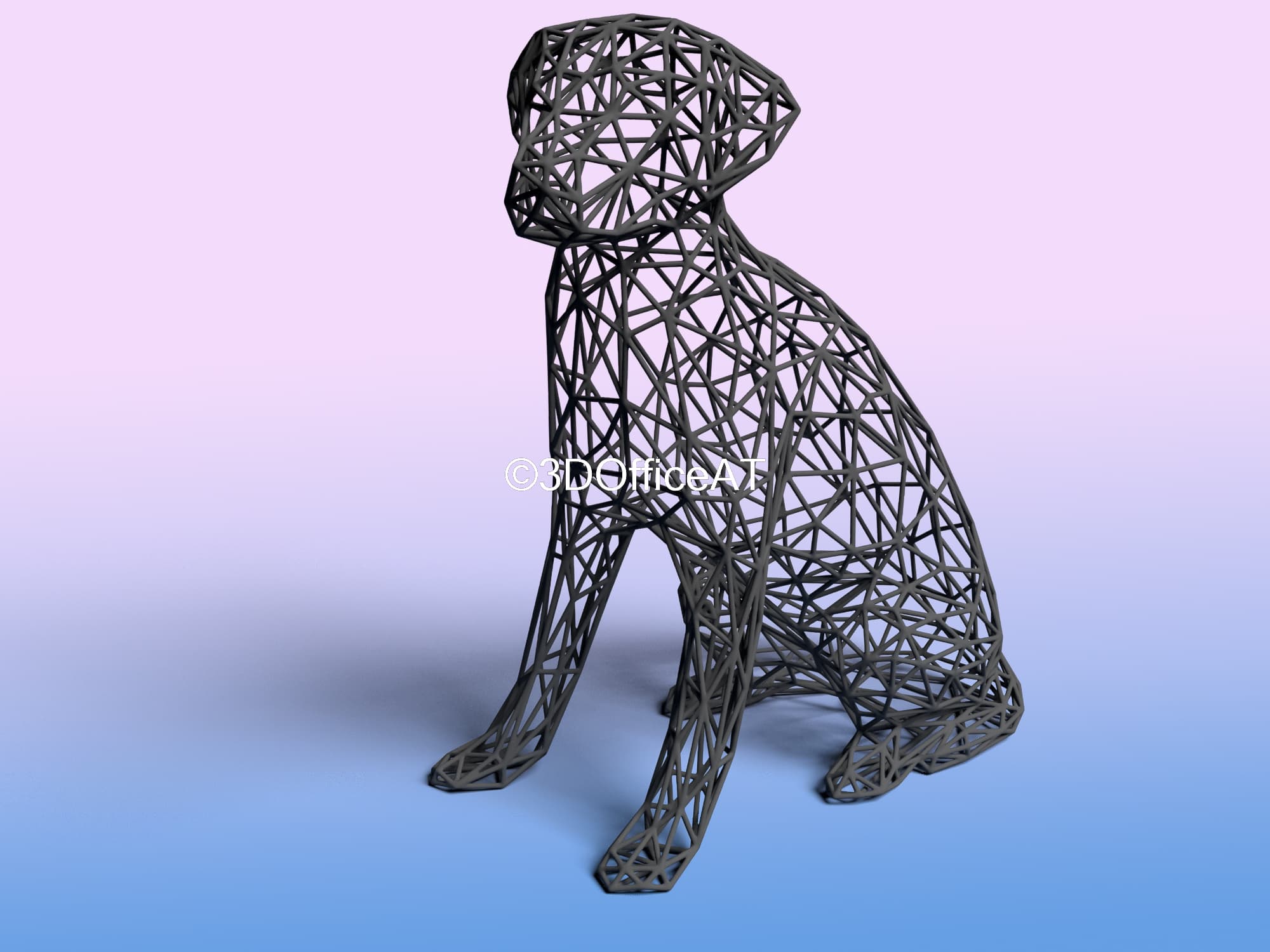 Labrador 🐾🏠 3d model