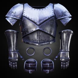 FARAAM COSPLAY ARMOR SET LIFE SIZE – DARK SOULS FAN ART STL 3d model