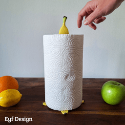 Banana Paper Towel Holder 3d model