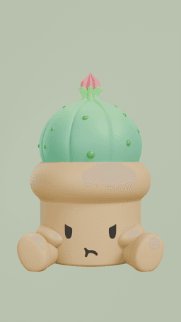 CaptusFacePot3 3d model
