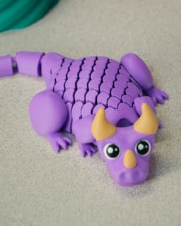 Fat Floppy Dragon - Articulated Dragon 3d model