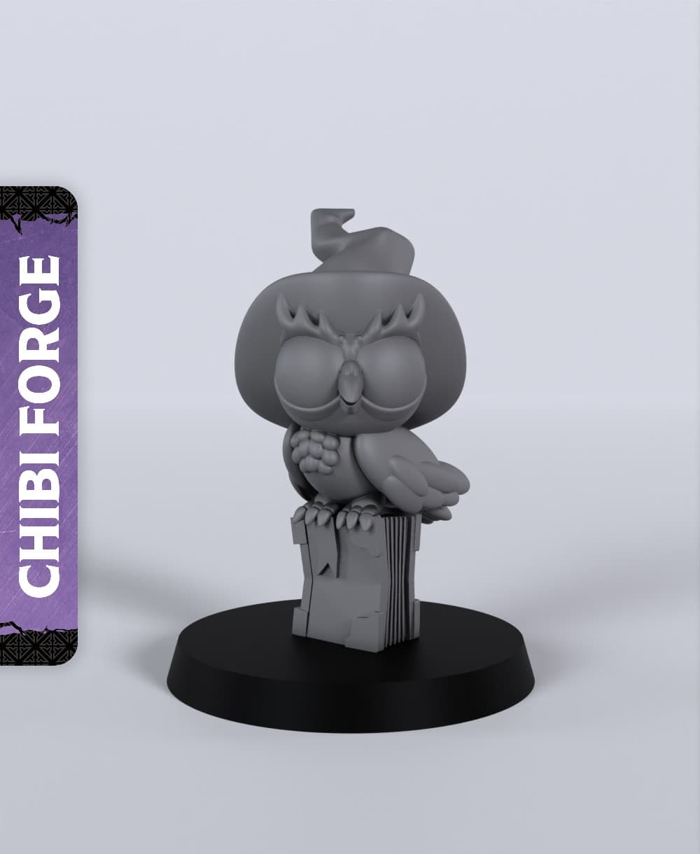 Magicians Owl - With Free Dragon - 5e DnD Inspired for RPG and Wargamers 3d model