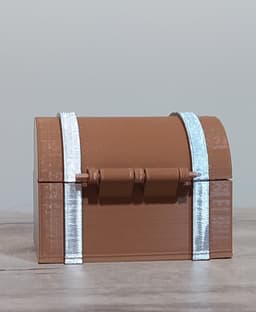 Clue Scroll Casket - Rune Chest - Functional 3d model