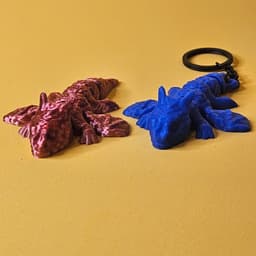Dragon Miniflex & Keychain 3d model