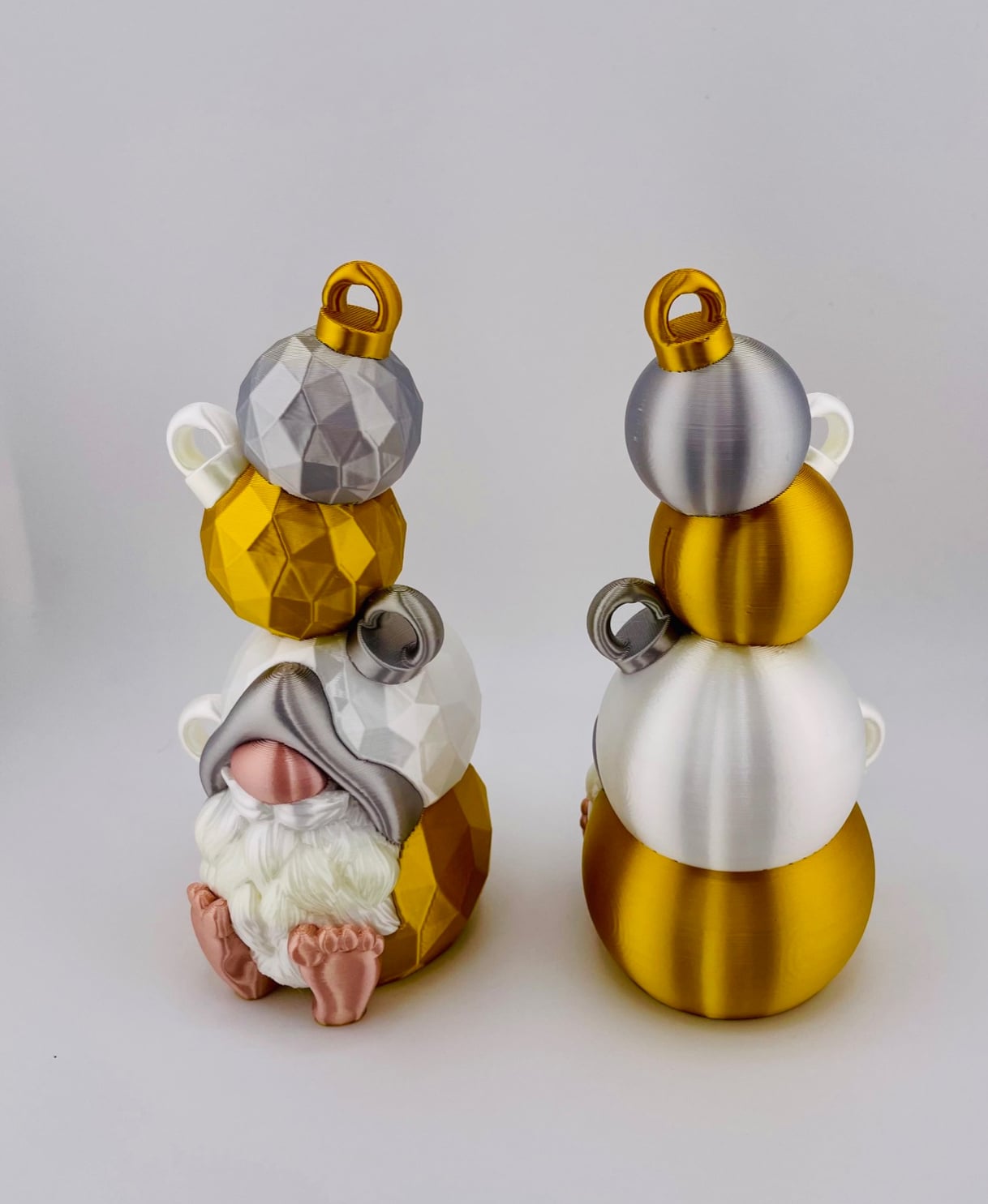 Ball Ornament Gnome Set 3d model