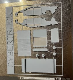 Cybertruck Kit Card 3d model