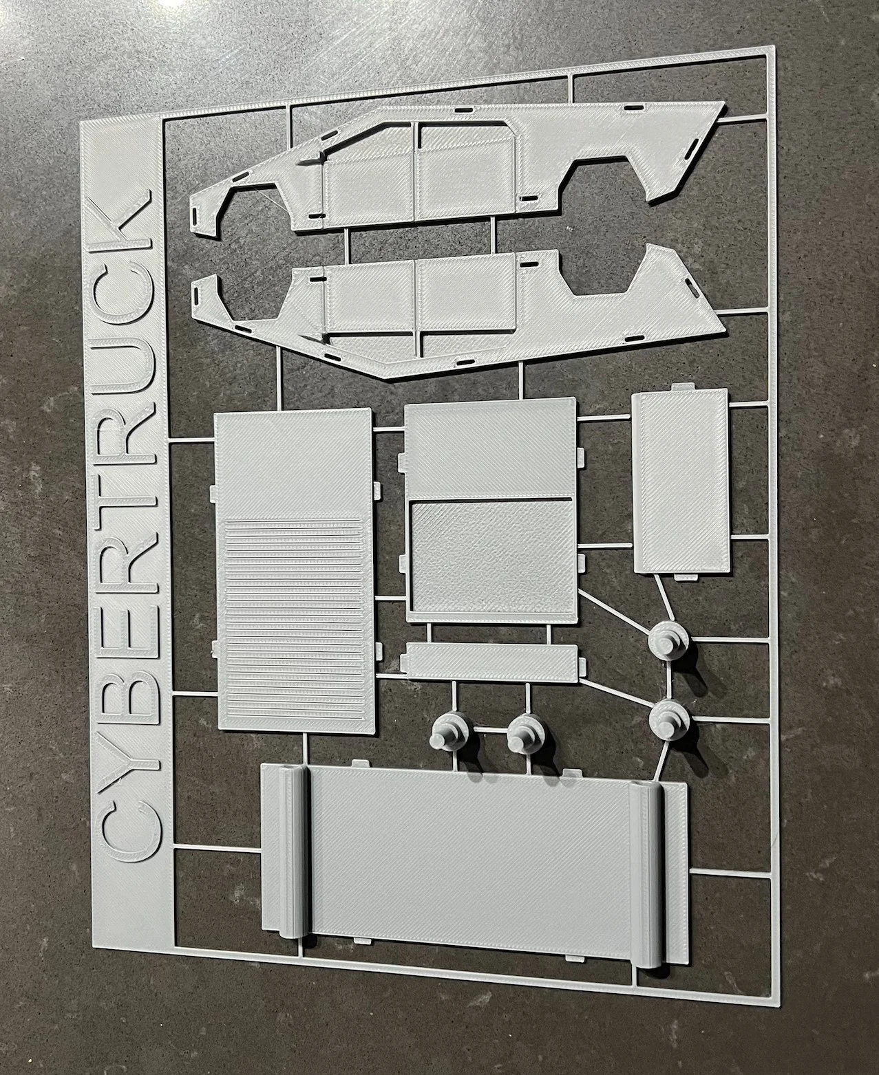 Cybertruck Kit Card 3d model