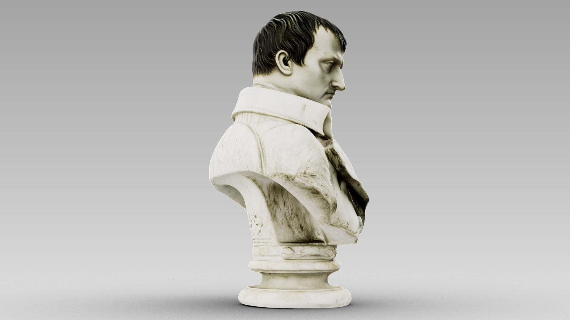 Bust of Napoleon Bonaparte 3d model