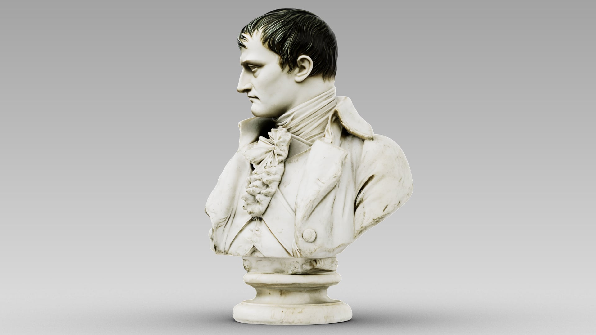 Bust of Napoleon Bonaparte 3d model