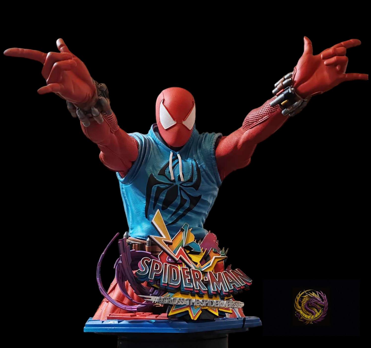 WICKED MARVEL SCARLET SPIDER BUST: TESTED AND READY FOR 3D PRINTING 3d model