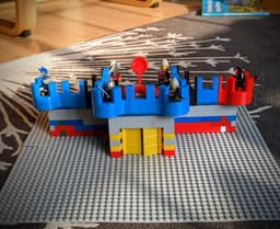 Lego Compatible Castle Tops 3d model