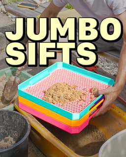 JUMBO Stacking Sieves // Supersized Stackable Sift Collection 3d model
