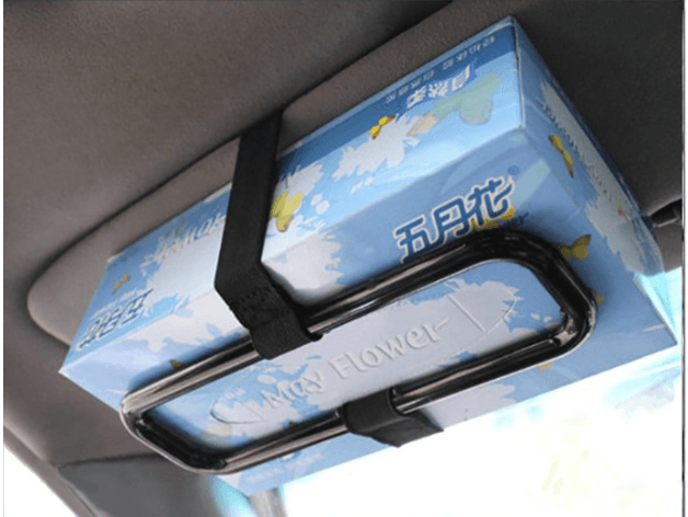 Car Tissue Holder 3d model