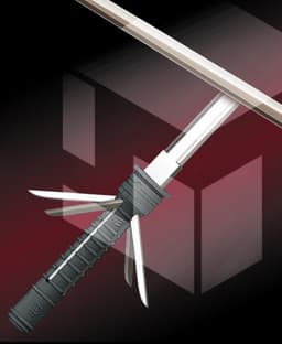 Daywalker sword, sword holder and sheath 3d model