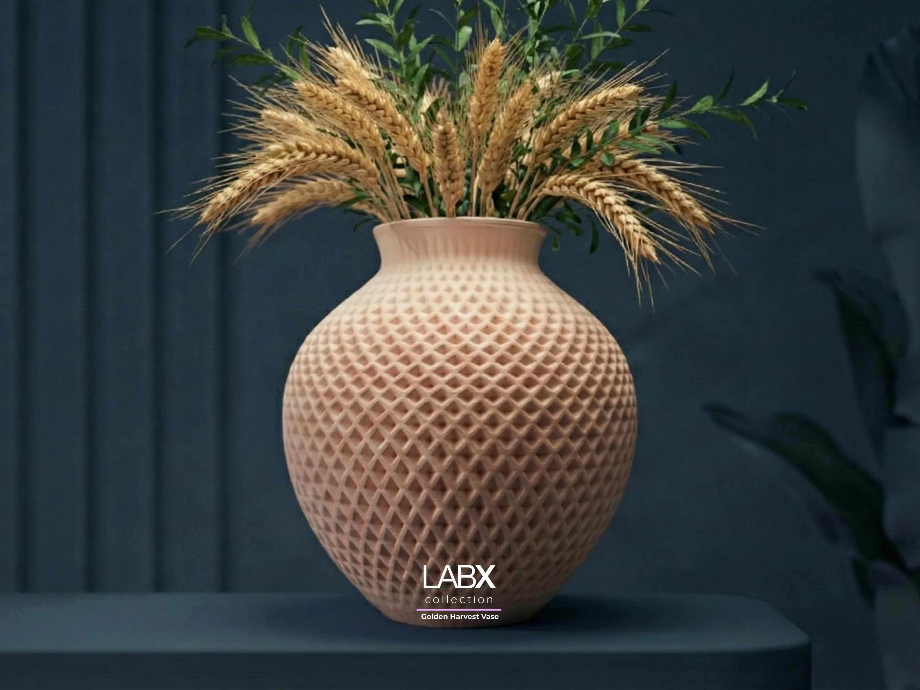 Golden Harvest Vase 3d model