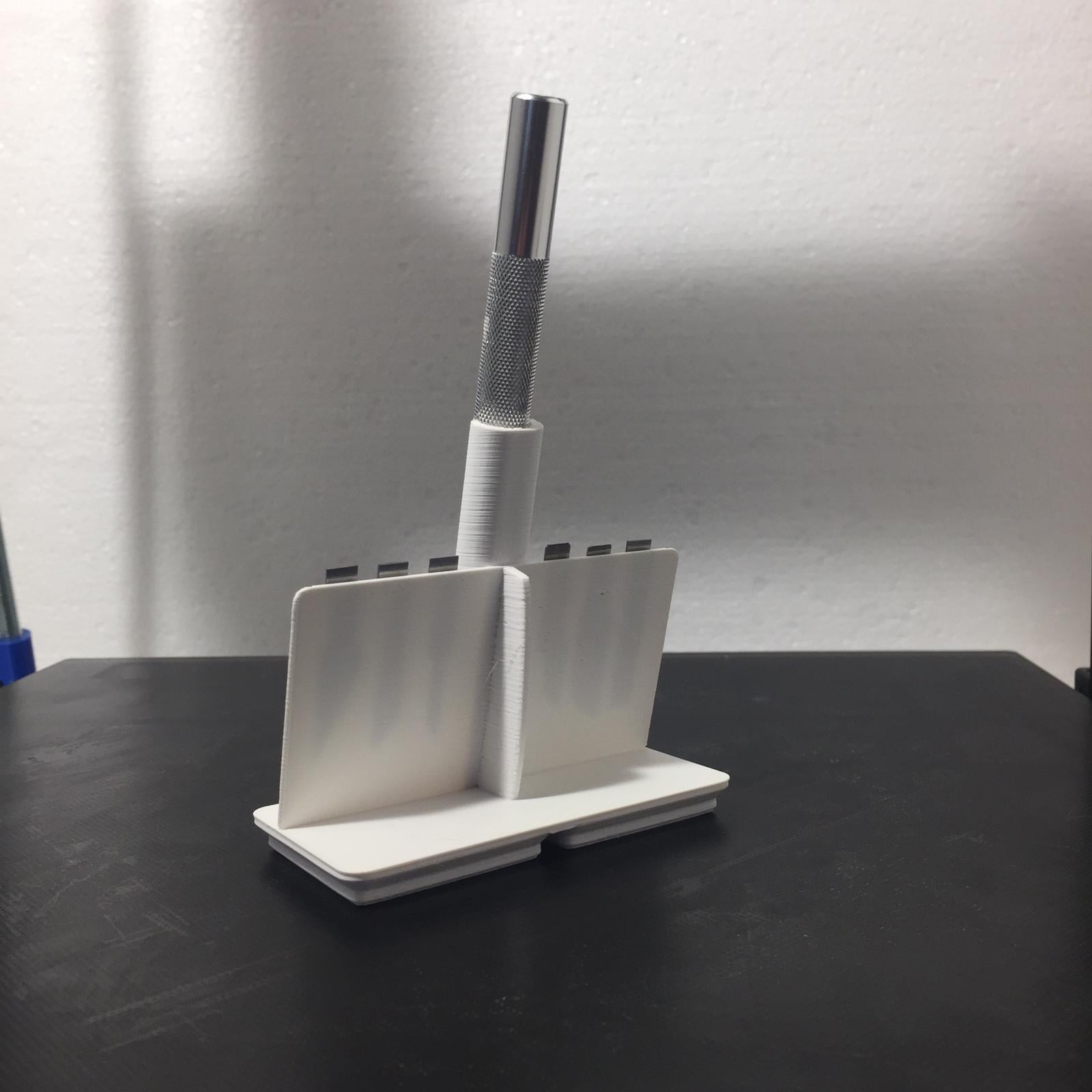 2x1GridfinityHobbyKnifeStand.stl 3d model