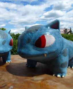 bulbizarre bulbasaur planter 3d model
