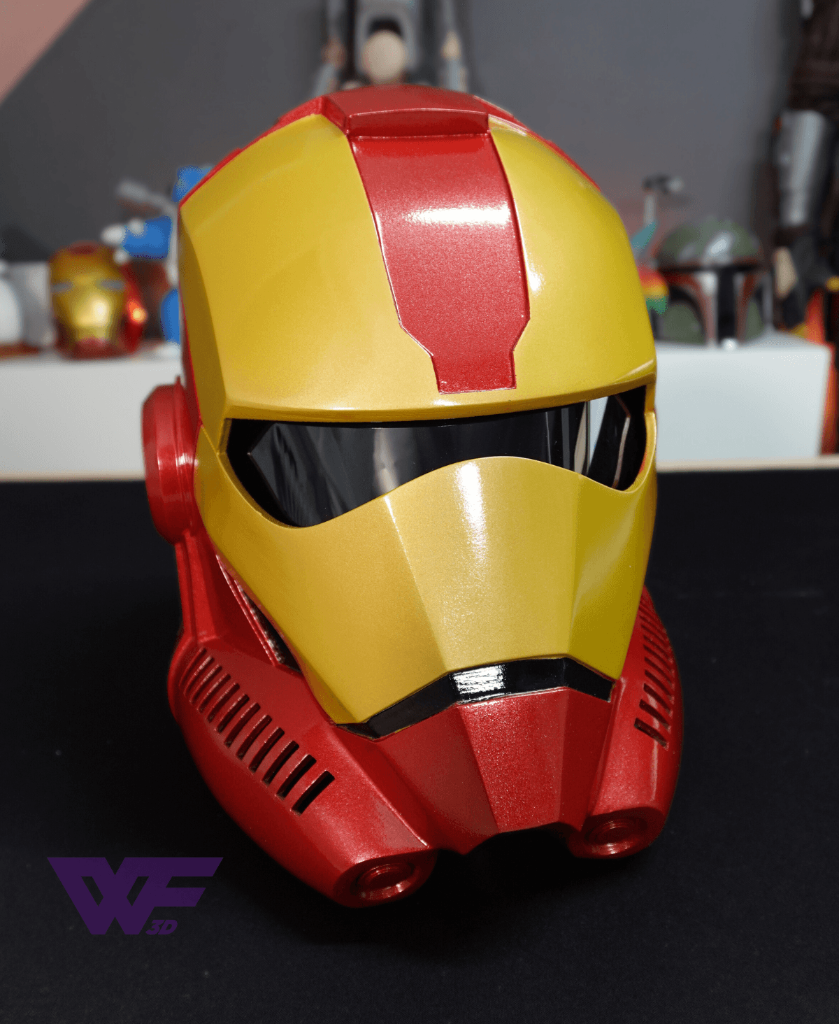 Iron Trooper Helmet 3d model