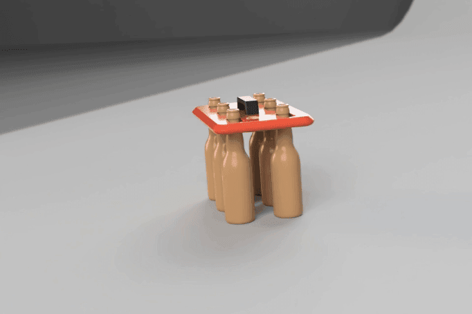 Beer Bottle Carrier 3d model