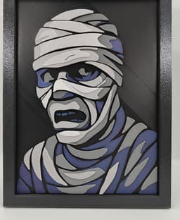 Halloween In Layers: The Mummy 3d model