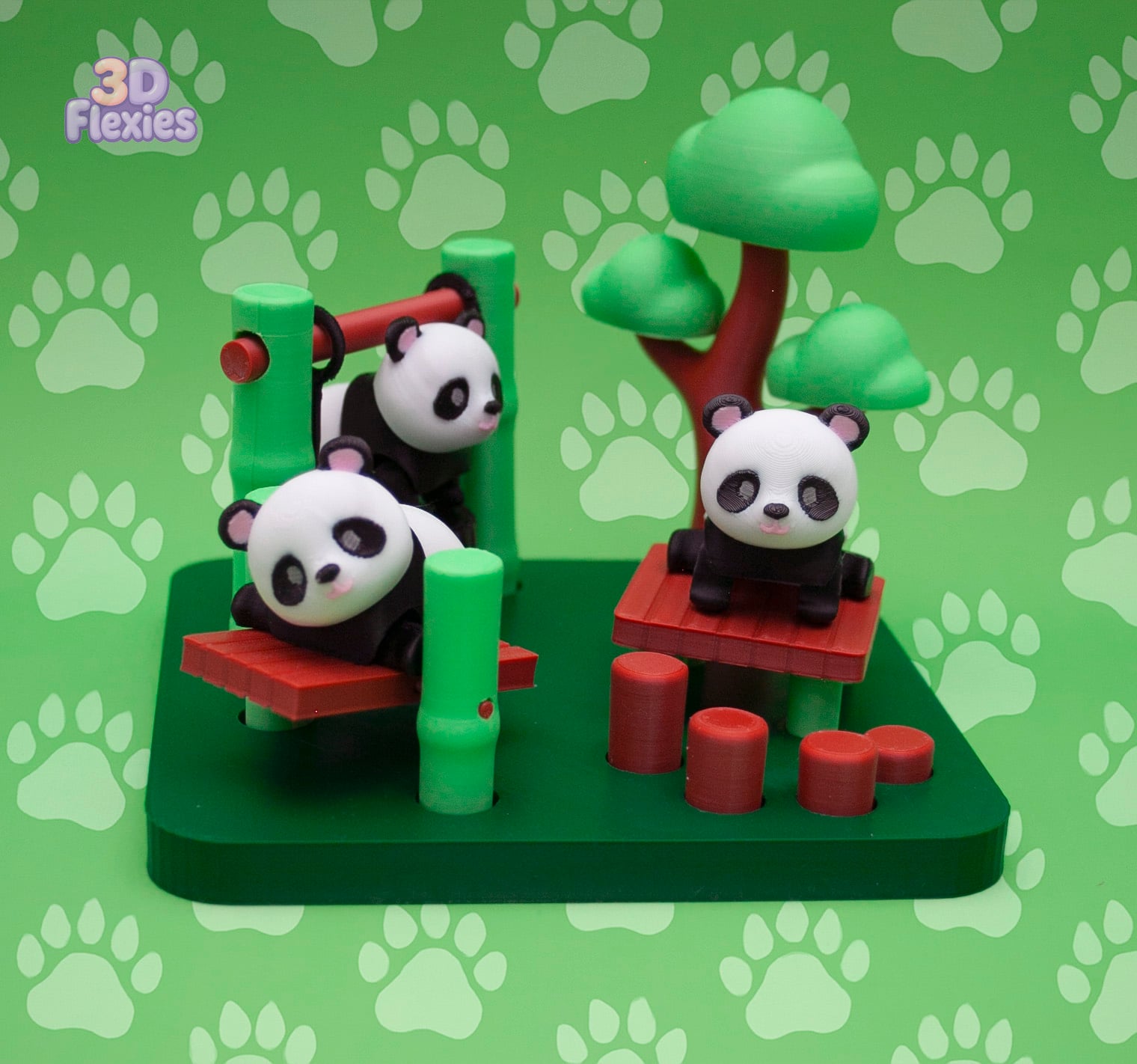 Panda Playground 3d model