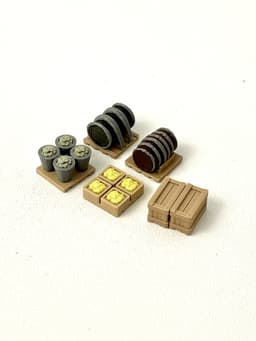 HO Scale - Piaggio L'Ape 125A - Cargo Set 3d model