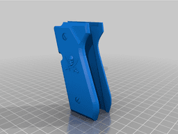 Revy's Berretta 92f Cutlass From Black Lagoon Anime 3d model