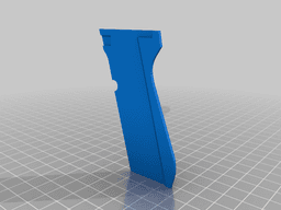 Revy's Berretta 92f Cutlass From Black Lagoon Anime 3d model