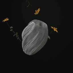 MODERN VASE - BLOBY 3d model