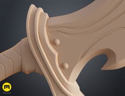Solo Leveling Knight Killer Dagger 3d model