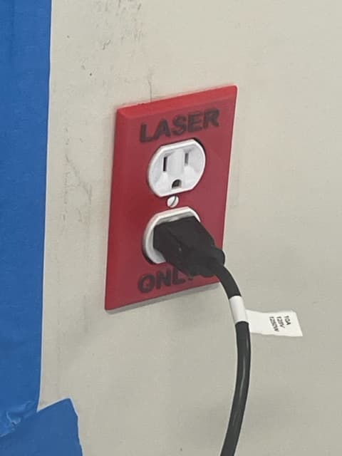 Custom Electrical outlet 3d model
