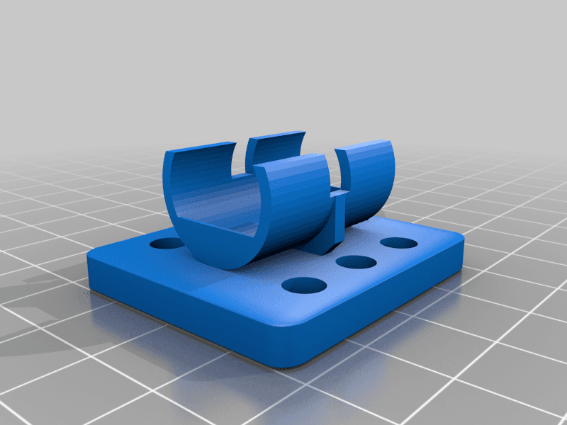 Bearing Holder Anet bed frame 3d model