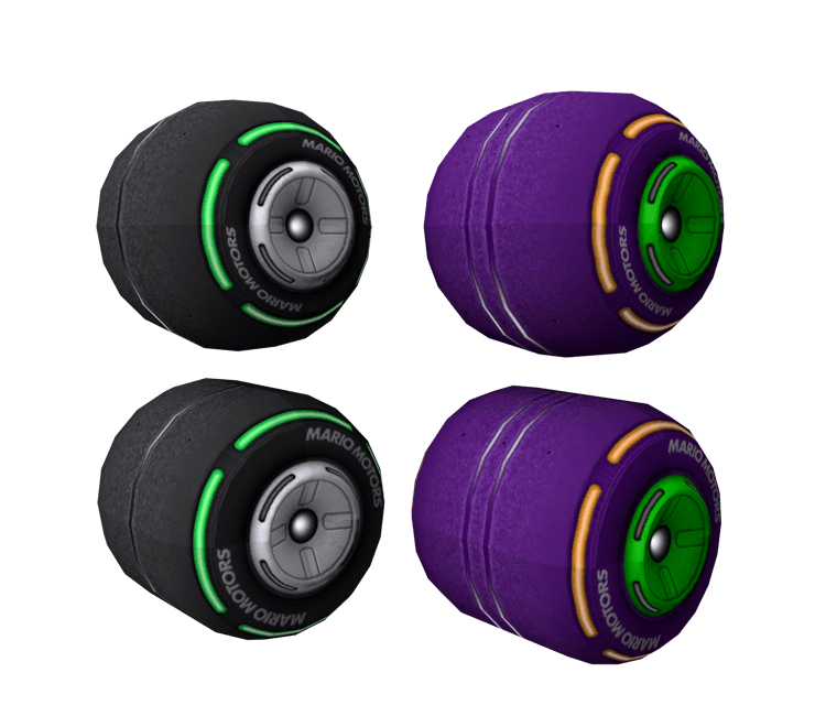 Slick Tires 3d model