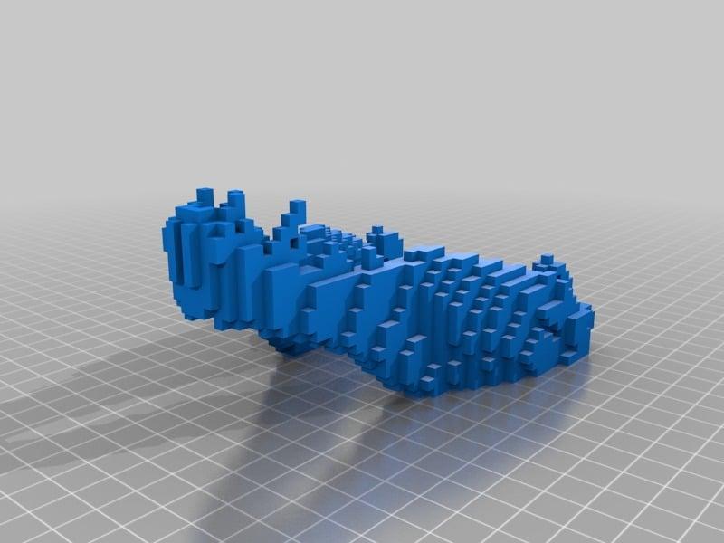 T-Rex for Minecraft 3d model
