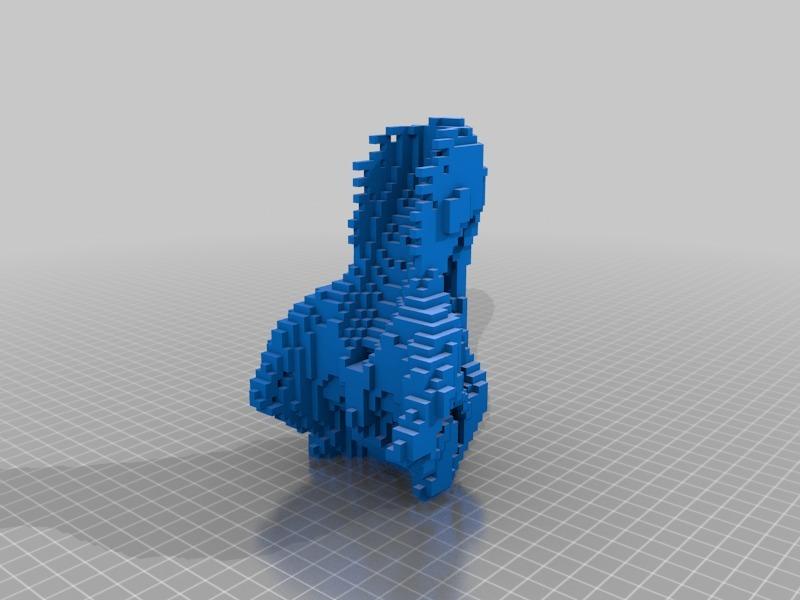 T-Rex for Minecraft 3d model