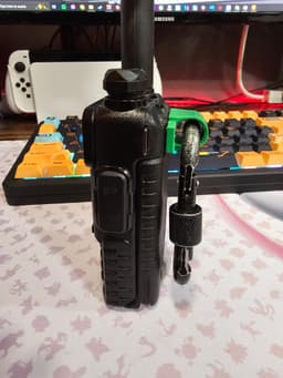 Baofeng RT-5R Radio Carabineer Clip.3mf 3d model