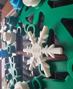Wreath Decoration: Snowflake 3d model