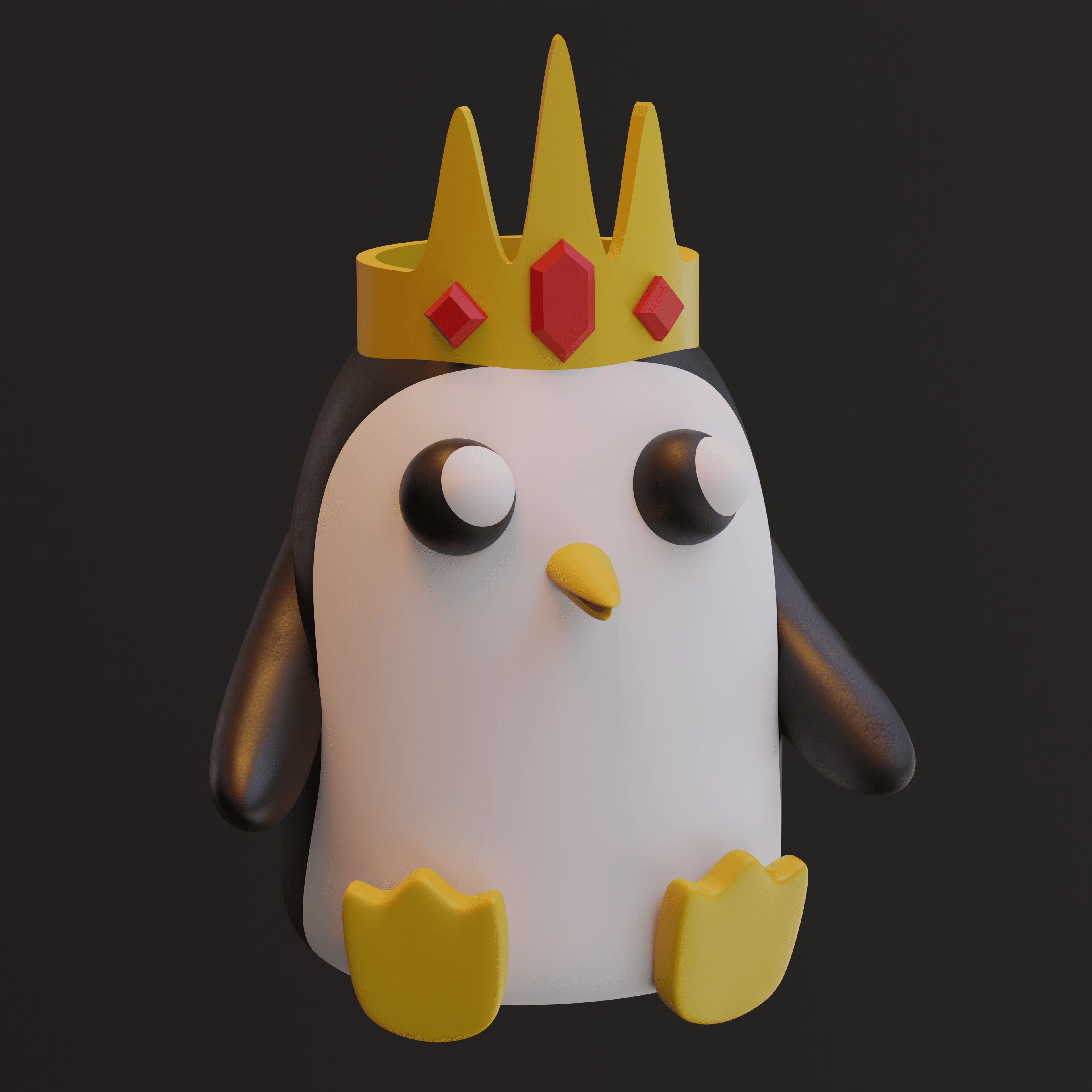 Gunter The Penguin 3d model
