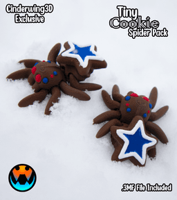 Tiny Cookie - Star Cookie 3d model