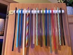 Re-Usable Straw Holder 3d model