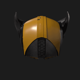 Wolverine Mandalorian Helmet 3d model