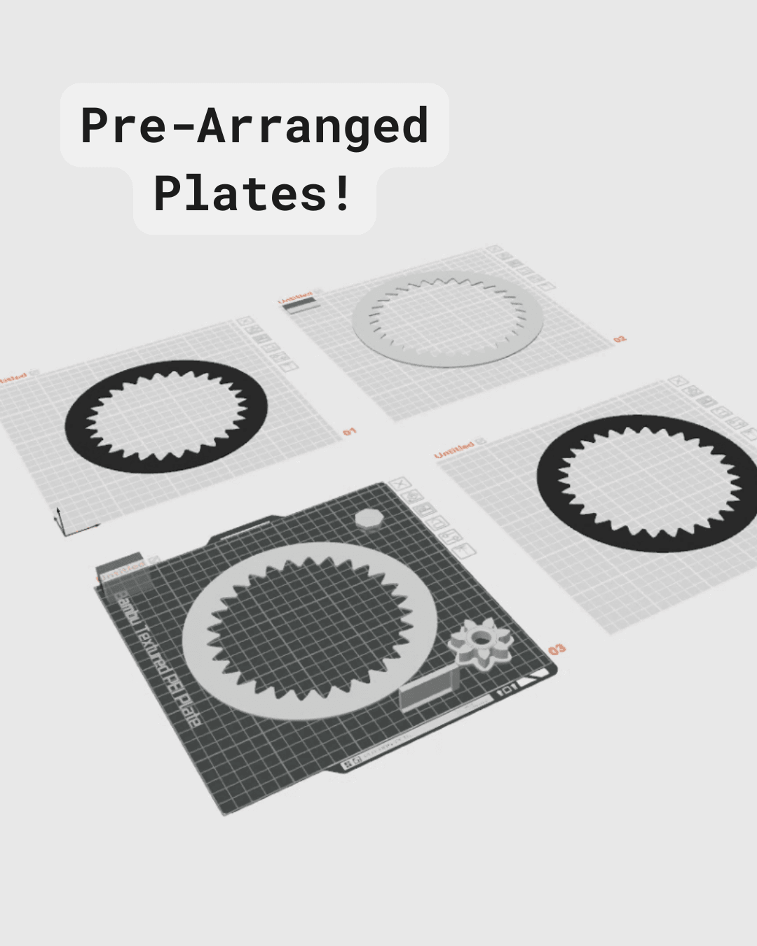 Gear Calendar 3d model
