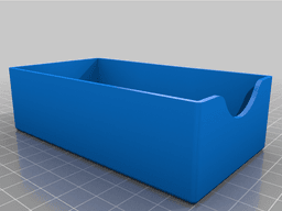 Box desk organizer 3d model