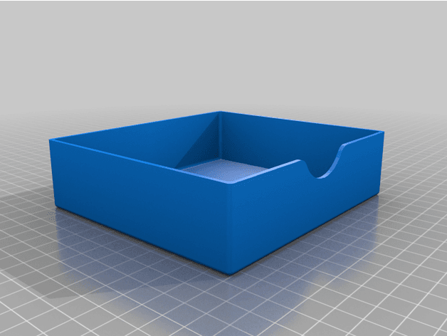 Box desk organizer  3d model