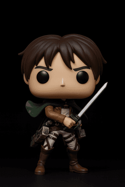 EREN YEAGER ATTACK ON TITAN FUNKO POP STYLE – STL Fan Art Model 3d model