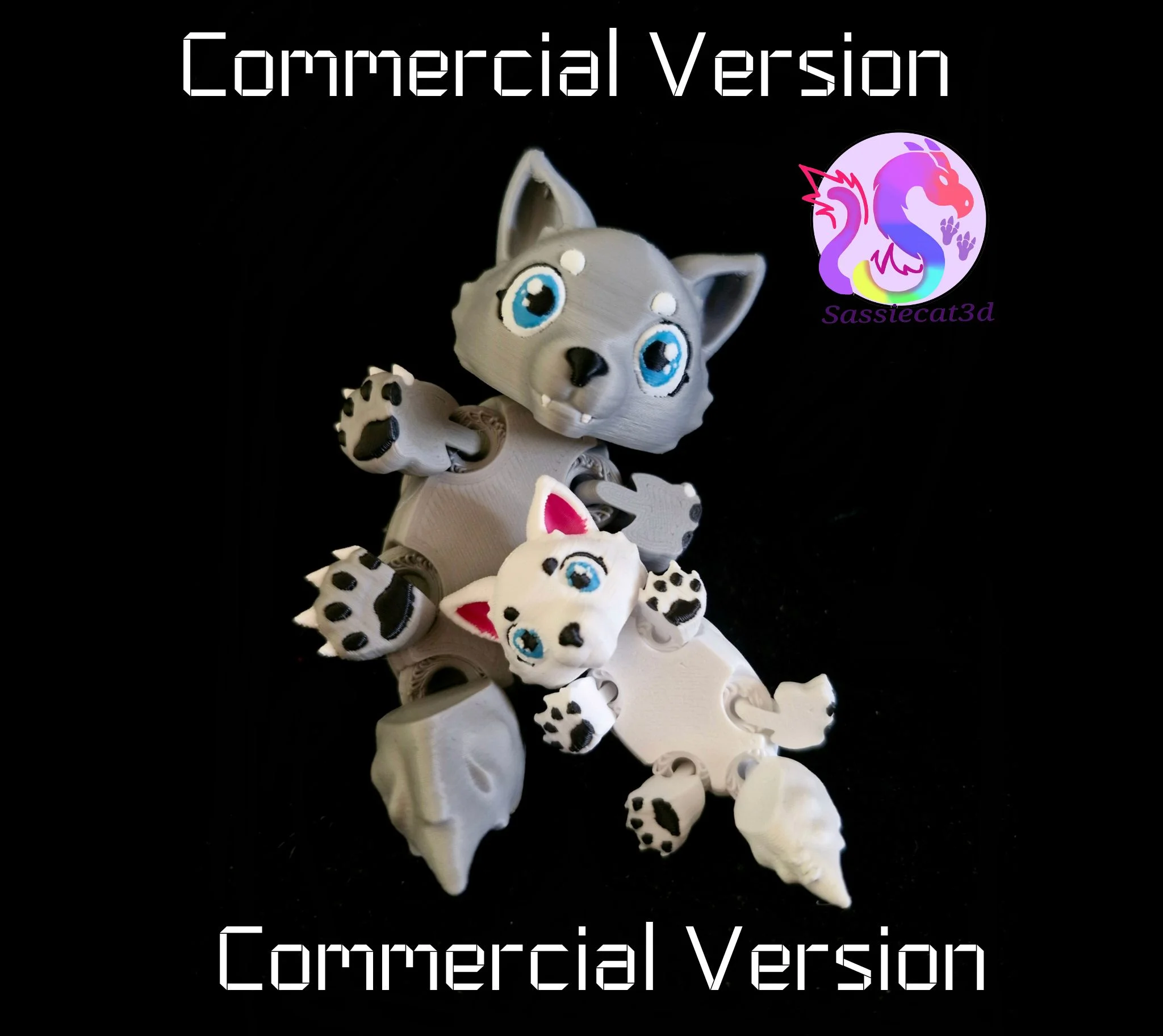 Wes The Wolf Sassiepals (Commercial Use) 3d model