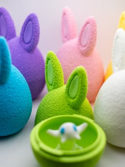Fuzzy Easter Egg 3d model